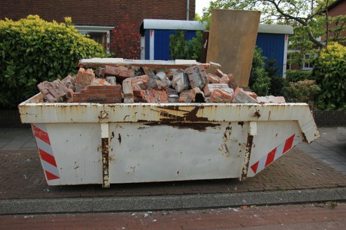 Old fridge ready for disposal in Norbiton