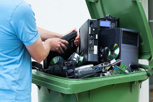 Eco-friendly fridge disposal process