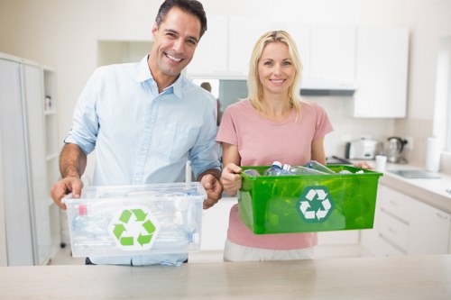 Residents scheduling fridge disposal service